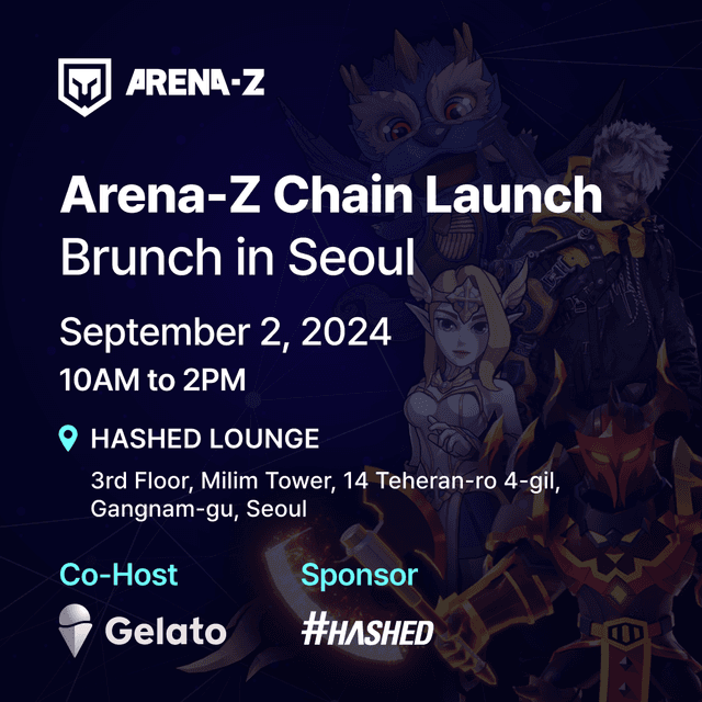 Arena-Z Chain Launch Brunch in Seoul