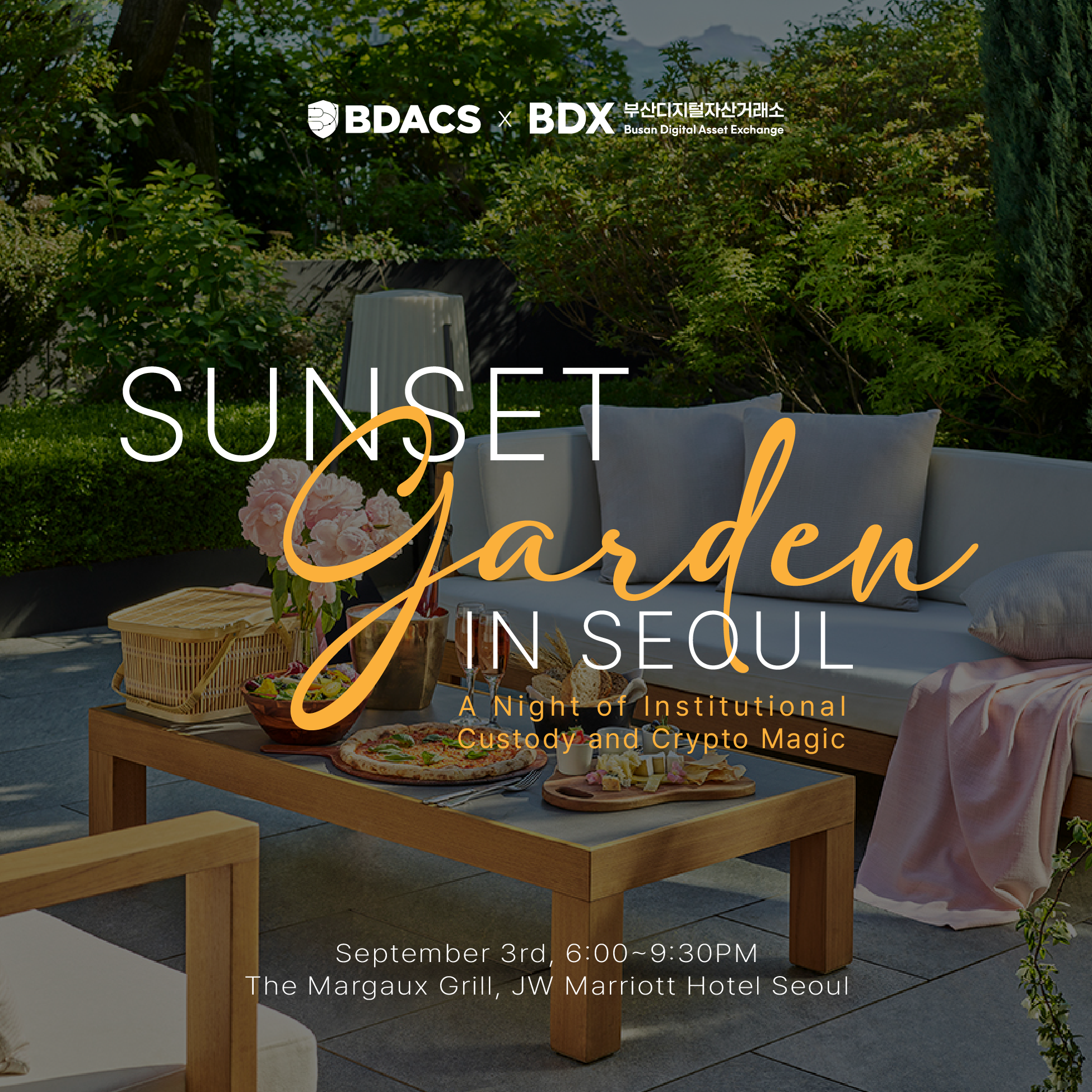 Sunset Garden: A Night of Institutional Custody and Crypto Magic