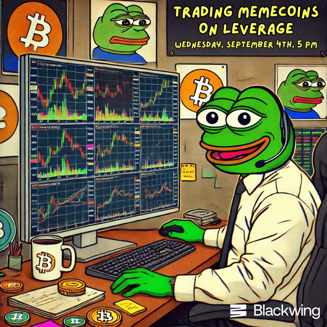 Trading Meme Coins on Leverage by Blackwing.fi