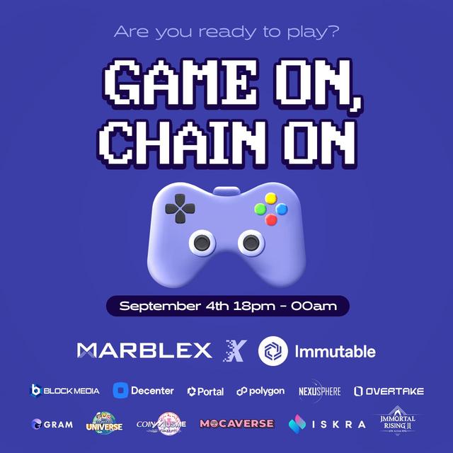 Game On, Chain On🥂👾