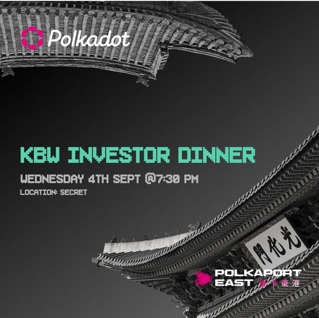 Polkadot Investor Dinner