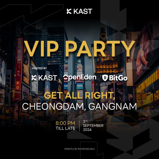 Korea Blockchain Week VIP Party