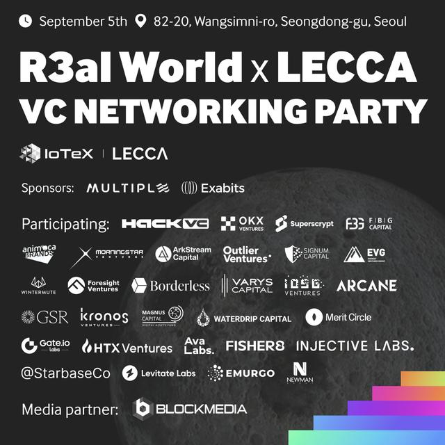 R3al World X LECCA VC Networking Party